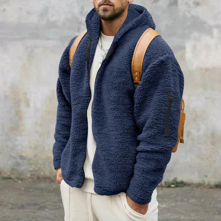 Alden - warm hoodie jacket for men