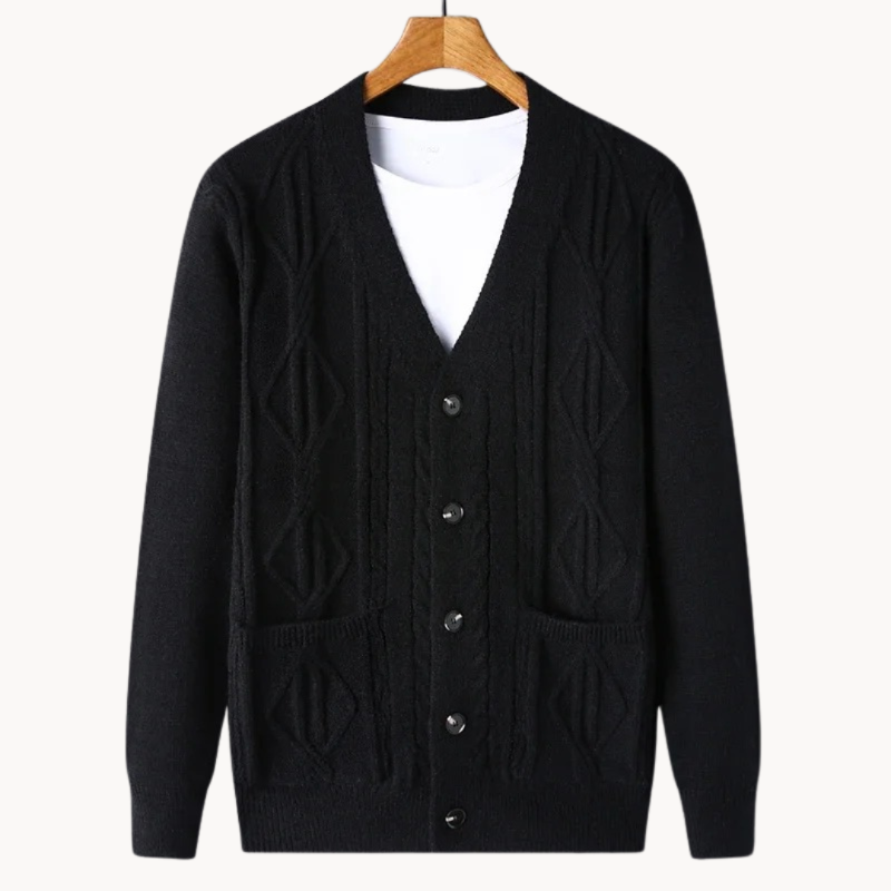 Amedeo - refined ribbed men's vest
