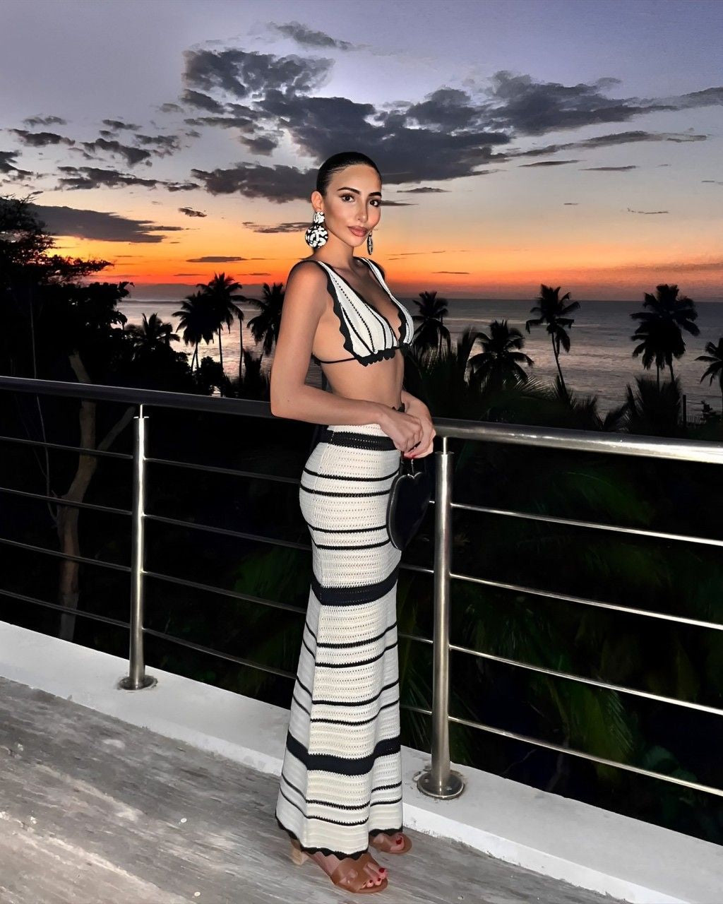 Maya | Backless Ibiza Set