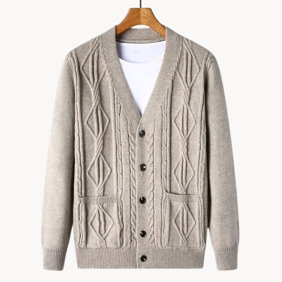 Amedeo - refined ribbed men's vest