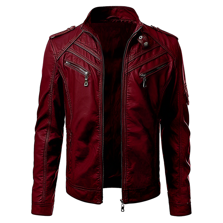Calix | luxury leather jacket