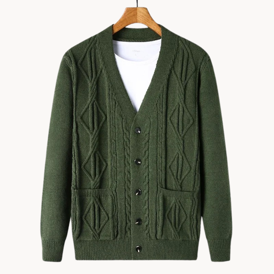 Amedeo - refined ribbed men's vest