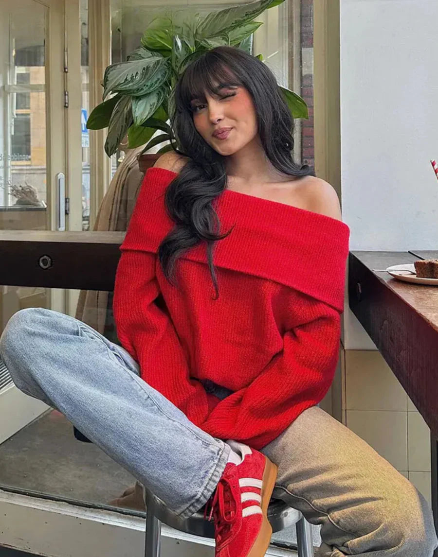 Xenia - off-shoulder stylish women's top