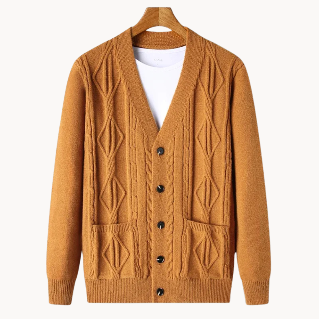 Amedeo - refined ribbed men's vest