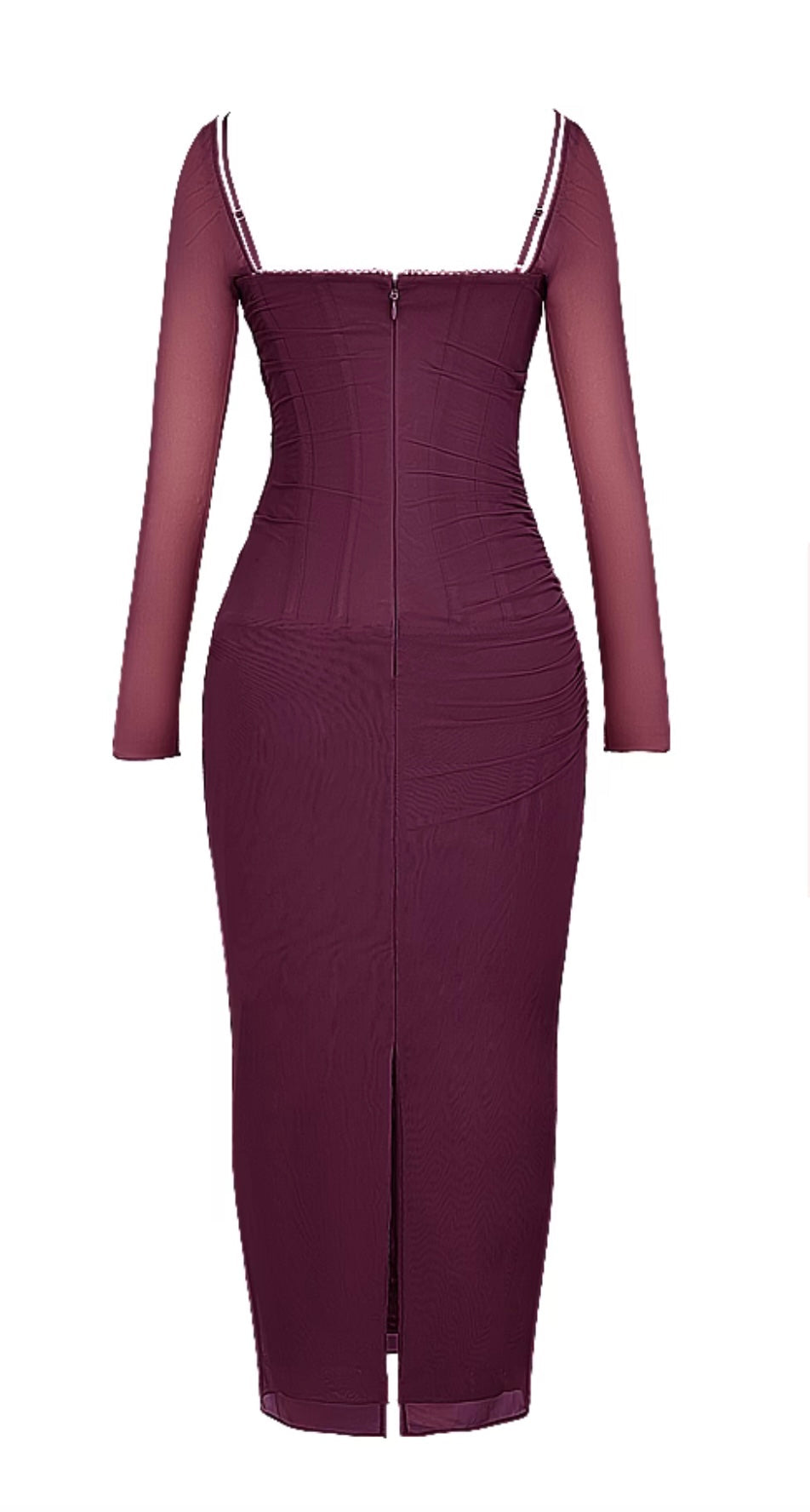 Chanelle | Smoke Maxi Dress