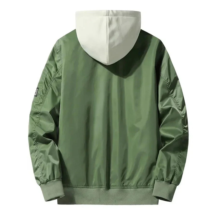 Maciej - stylish men's hooded jacket