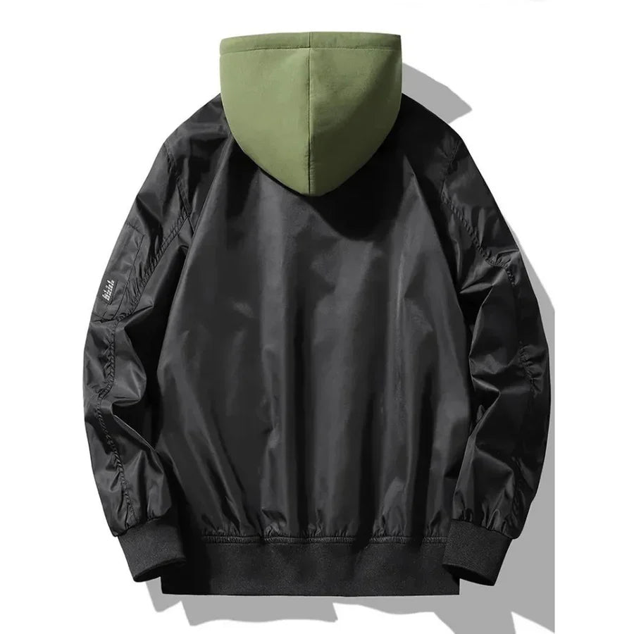 Maciej - stylish men's hooded jacket