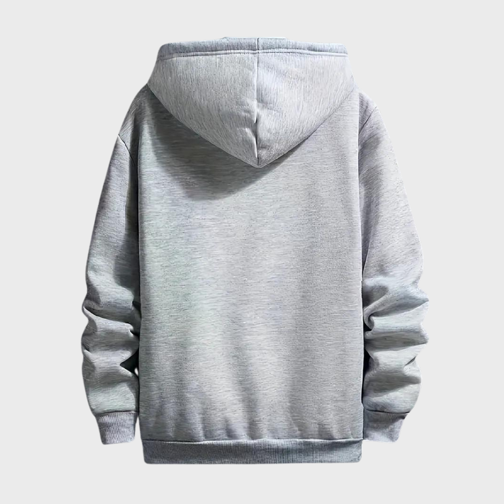 Melle - comfortable fleece hoodie for men douillet