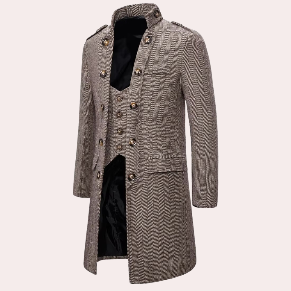 Johnny - stylish mid-length jacket for the modern man