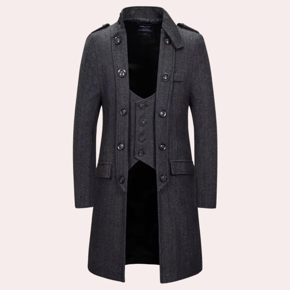 Johnny - stylish mid-length jacket for the modern man