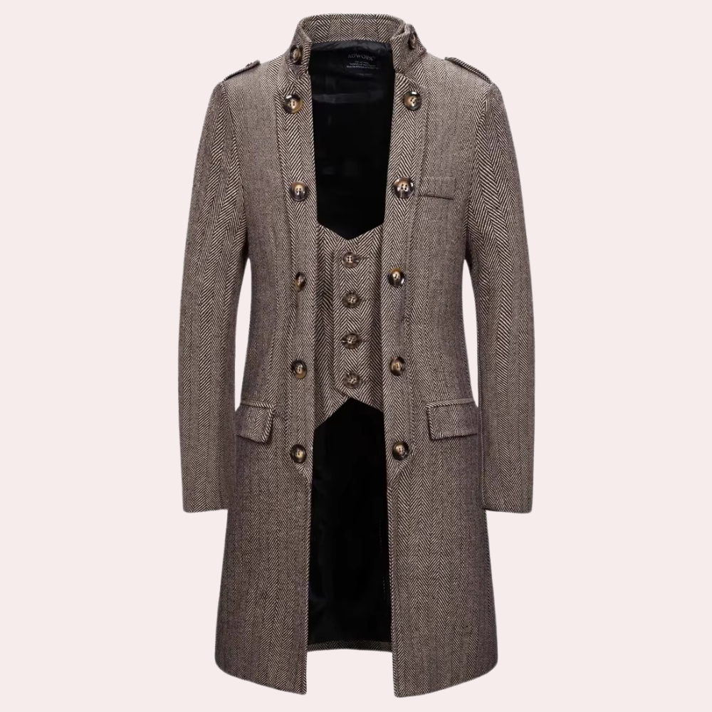 Johnny - stylish mid-length jacket for the modern man