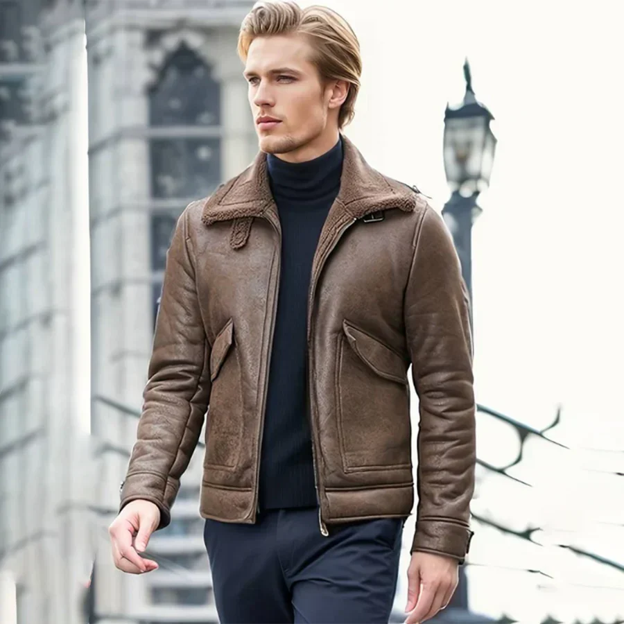 Elegant men's jacket from langston - stylish and timeless look