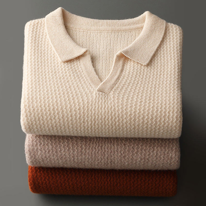 Enzo Premium Cashmere Wool Sweater