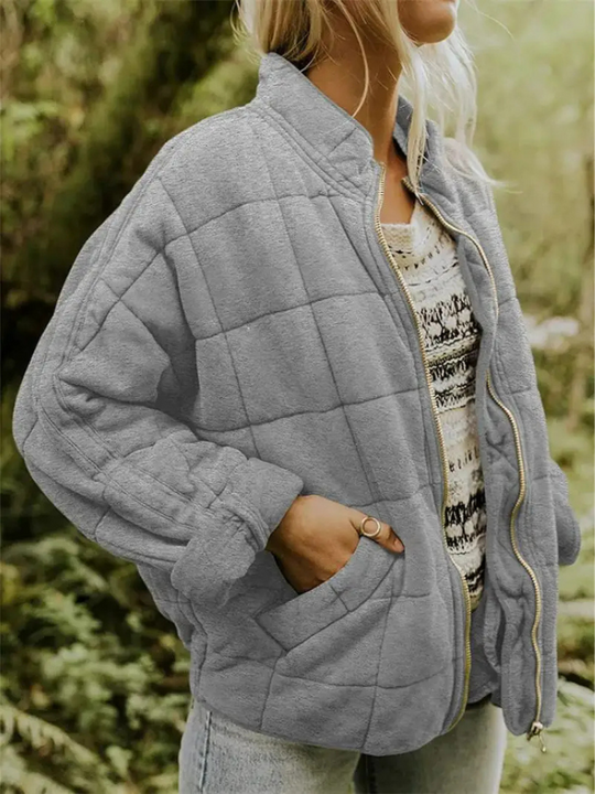 Helene transitional jacket | oversized thickened jacket for women