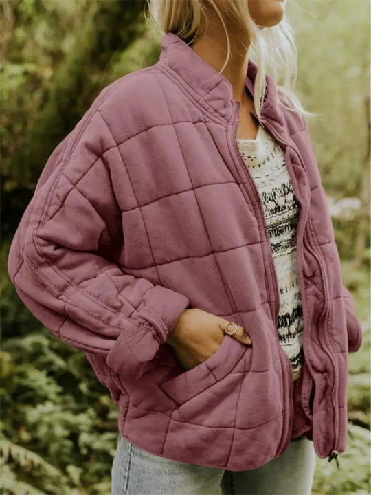 Helene transitional jacket | oversized thickened jacket for women