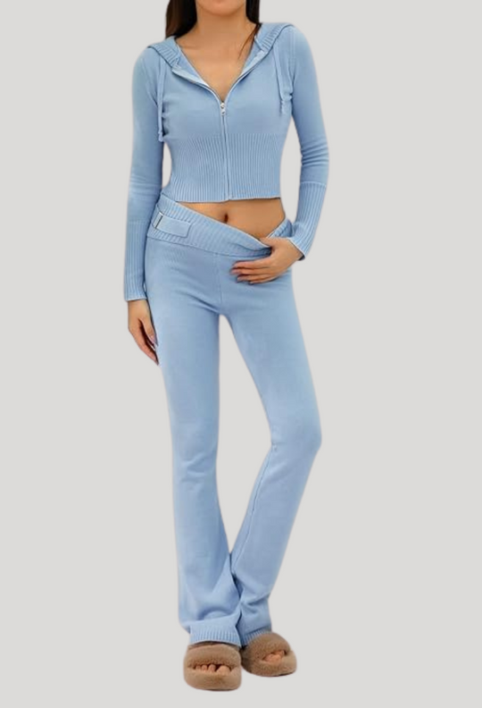 Knitted two-piece suit | loungewear for women