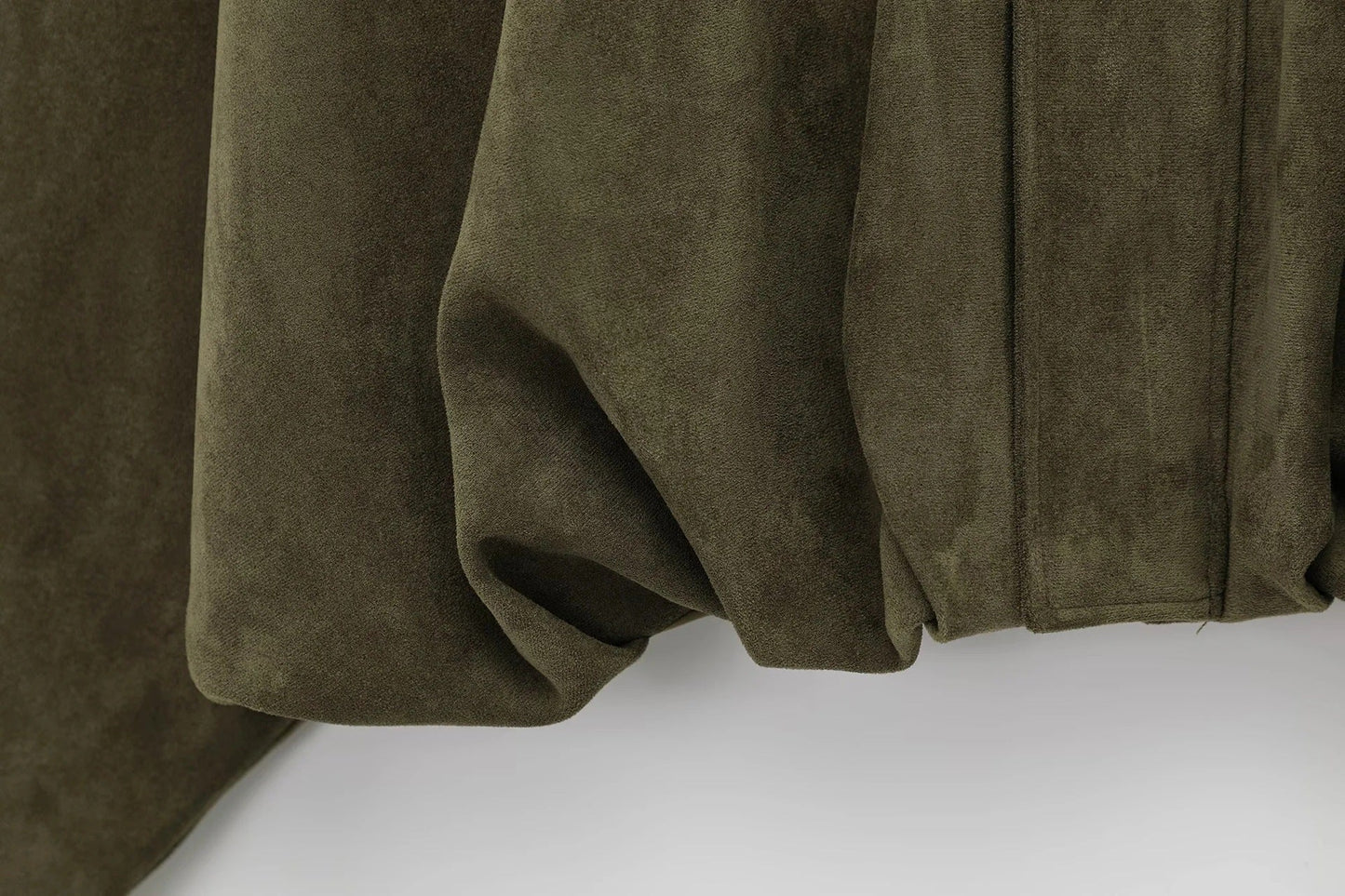 ZA Oversized Suede Jacket
