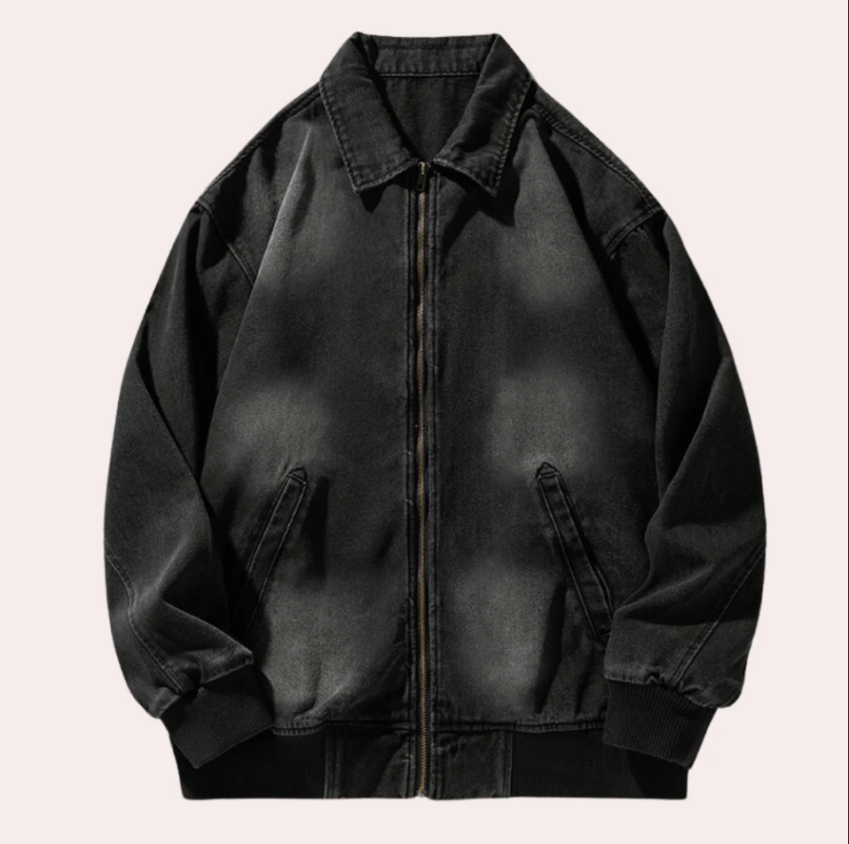 Harold - trendy denim jacket for modern men