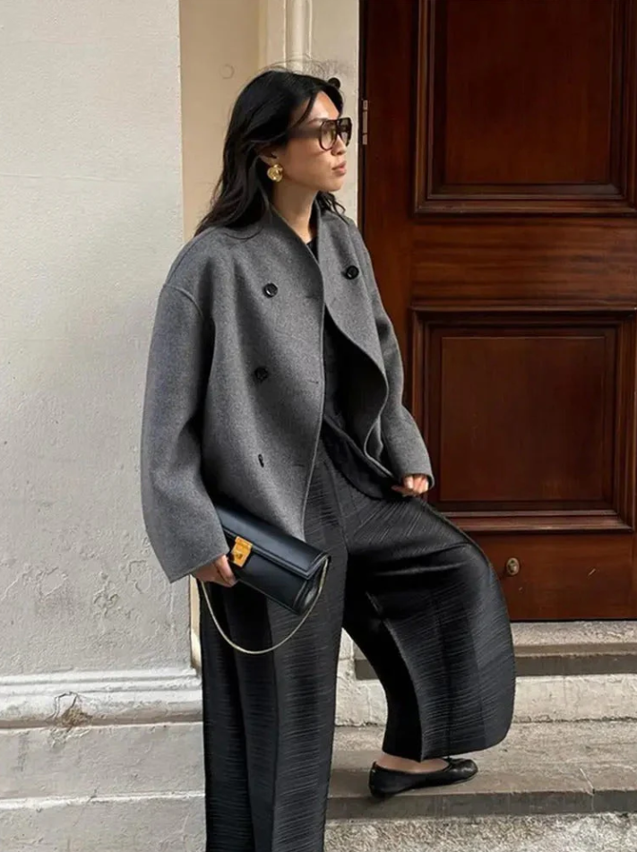 Lisa | trendy oversized fit women's coat