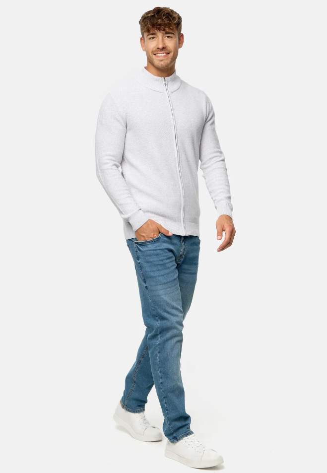 Tobias | stylish comfortable men's zip jumper