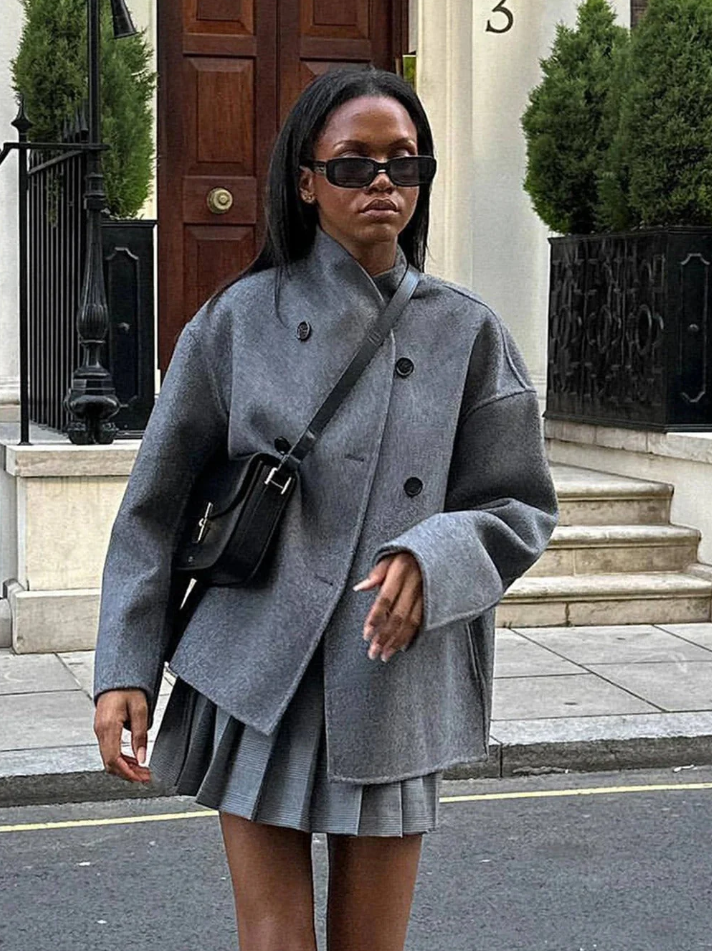 Lisa | trendy oversized fit women's coat