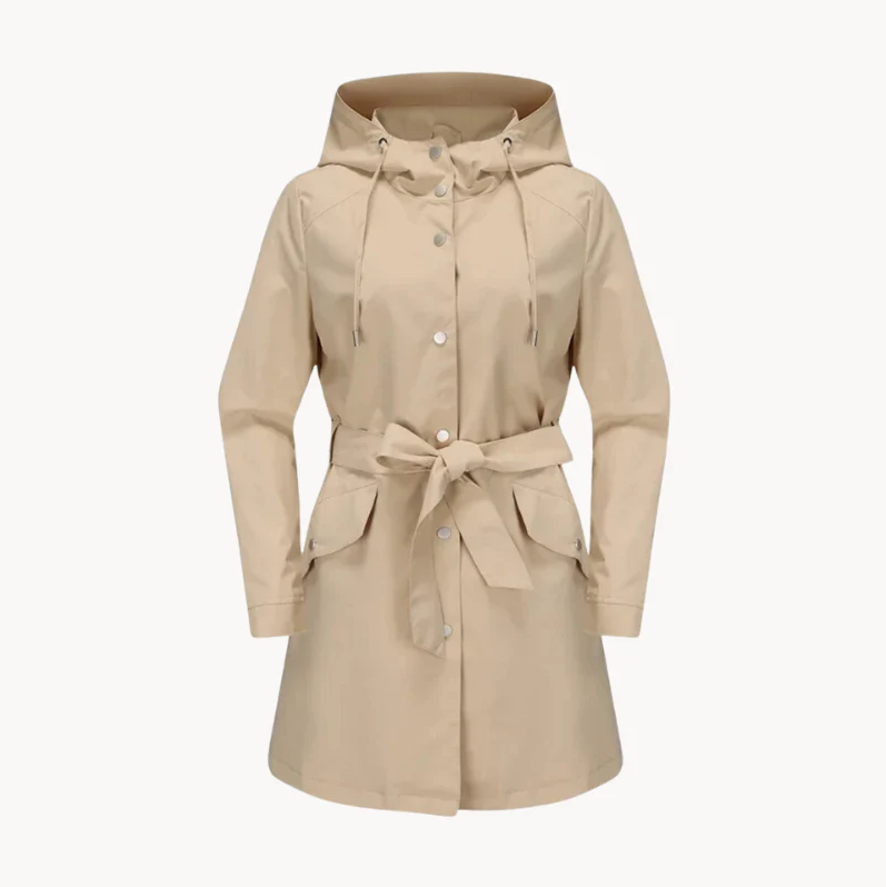 Morgana | waterproof timeless trench coat for women