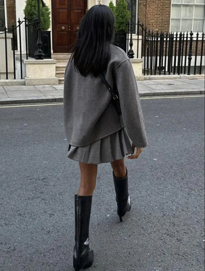 Lisa | trendy oversized fit women's coat