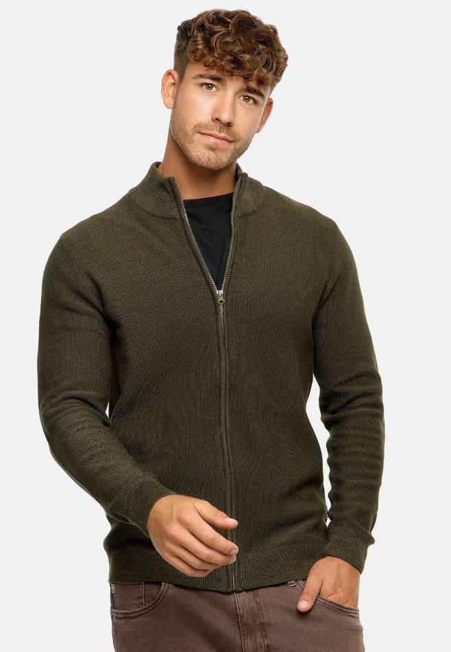 Tobias | stylish comfortable men's zip jumper