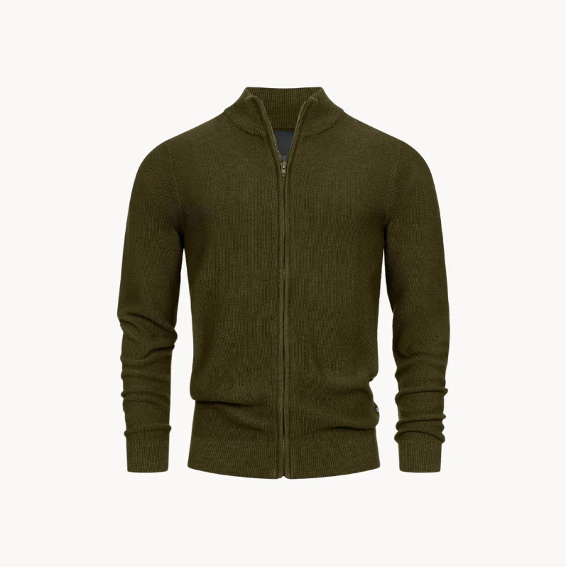 Tobias | stylish comfortable men's zip jumper