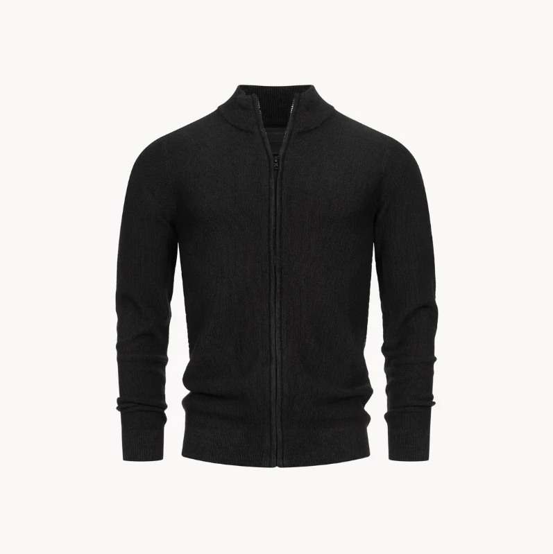 Tobias | stylish comfortable men's zip jumper