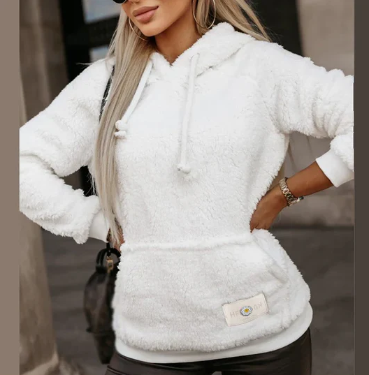 Stefania | cosy relaxed fit dames teddy trui