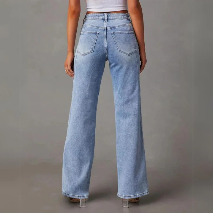 Amares | denim flared jeans