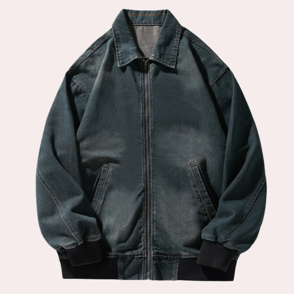 Harold - trendy denim jacket for modern men