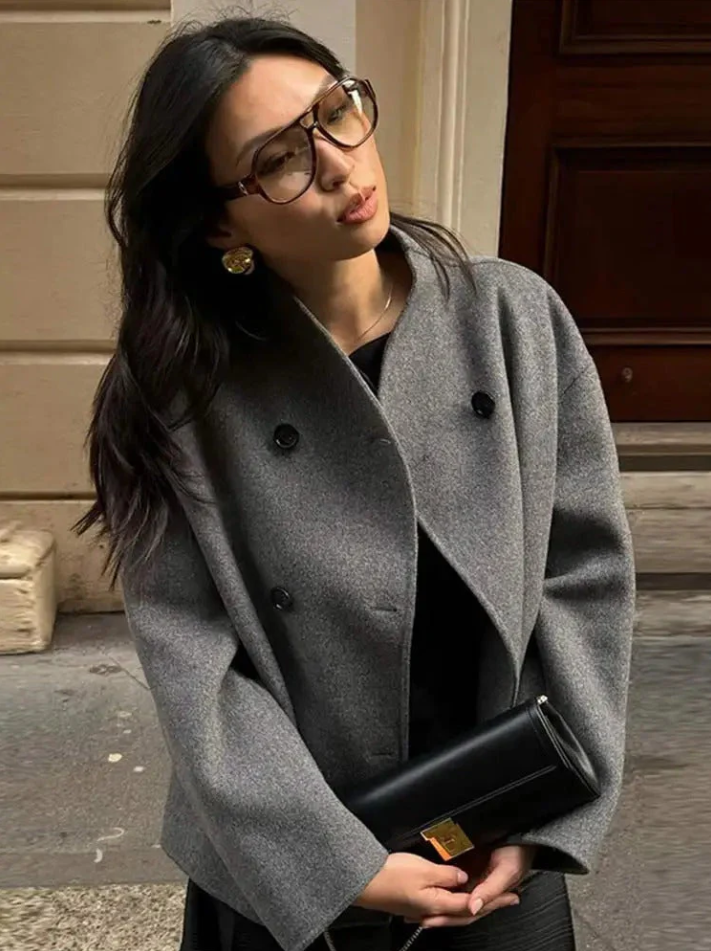 Lisa | trendy oversized fit women's coat
