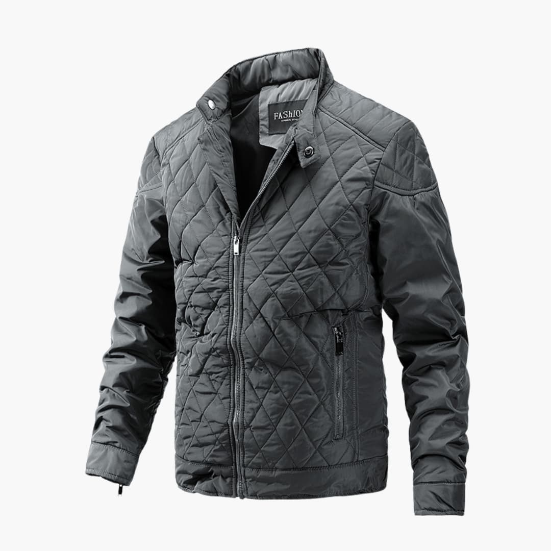 Bera - quilted zipped jacket