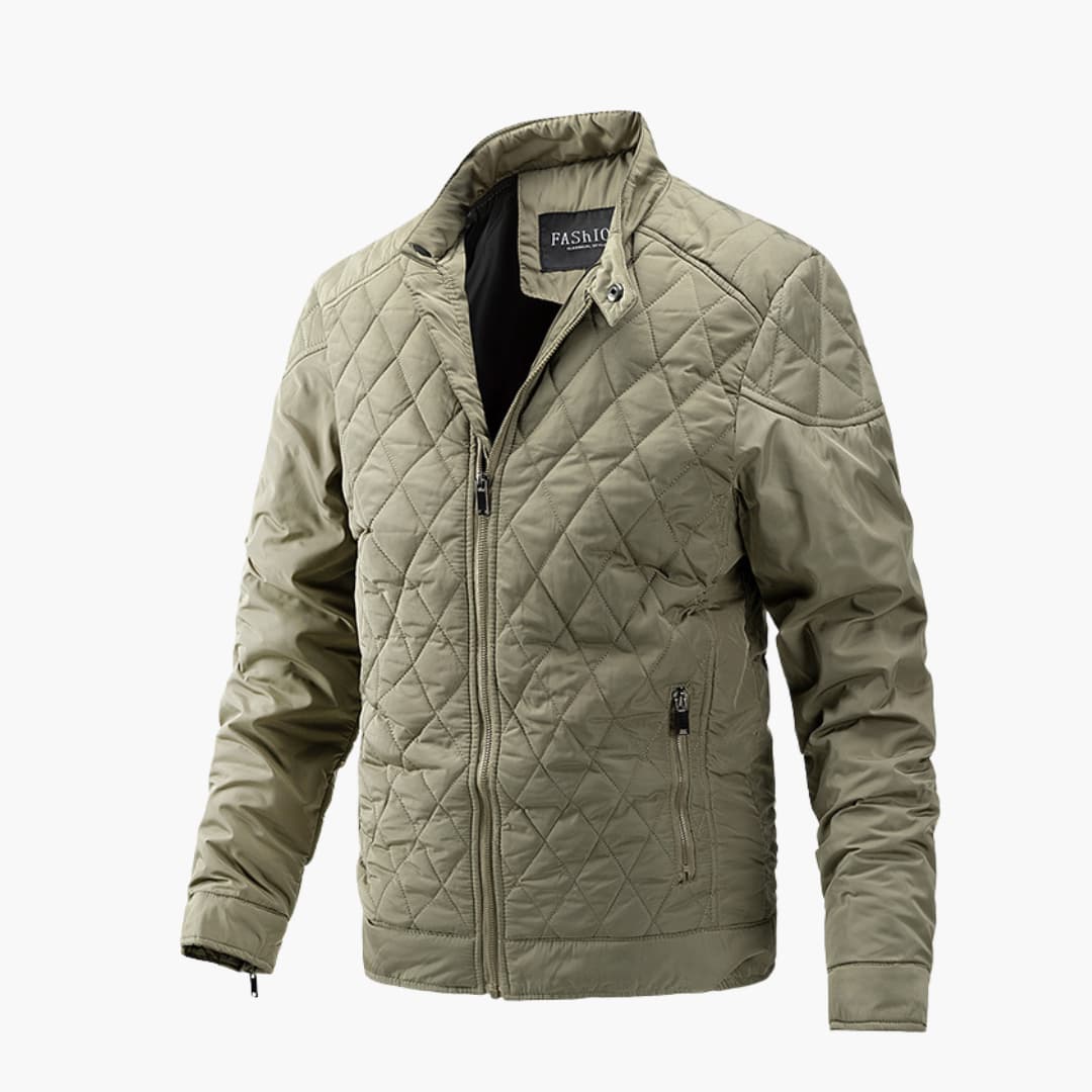 Bera - quilted zipped jacket