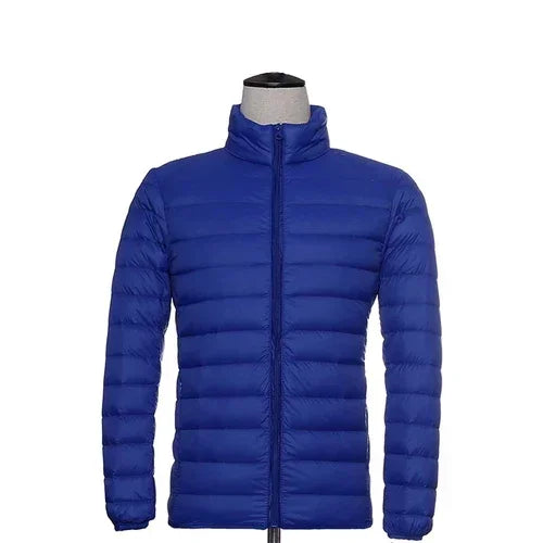 Ultralight down jacket - hood - zip - lightweight puffer jacket - winter jackets for men