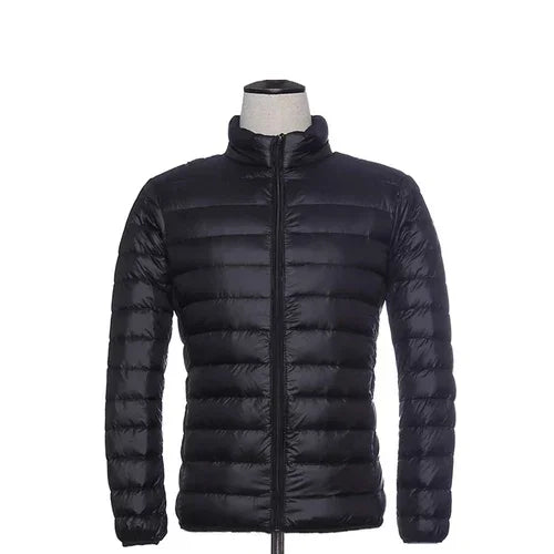 Ultralight down jacket - hood - zip - lightweight puffer jacket - winter jackets for men