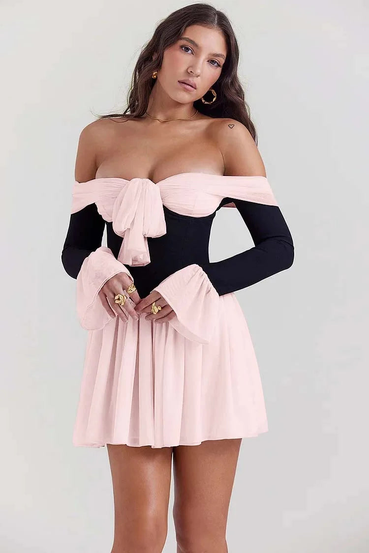Clara | Off Shoulder Mini Dress
