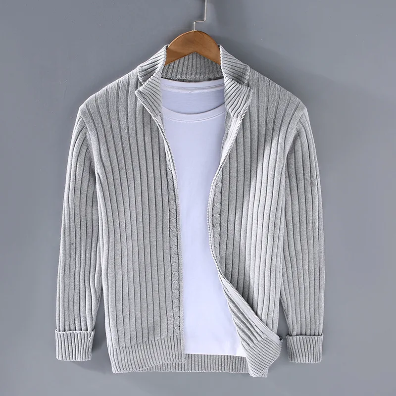 Finn - men's cotton zip-up vest