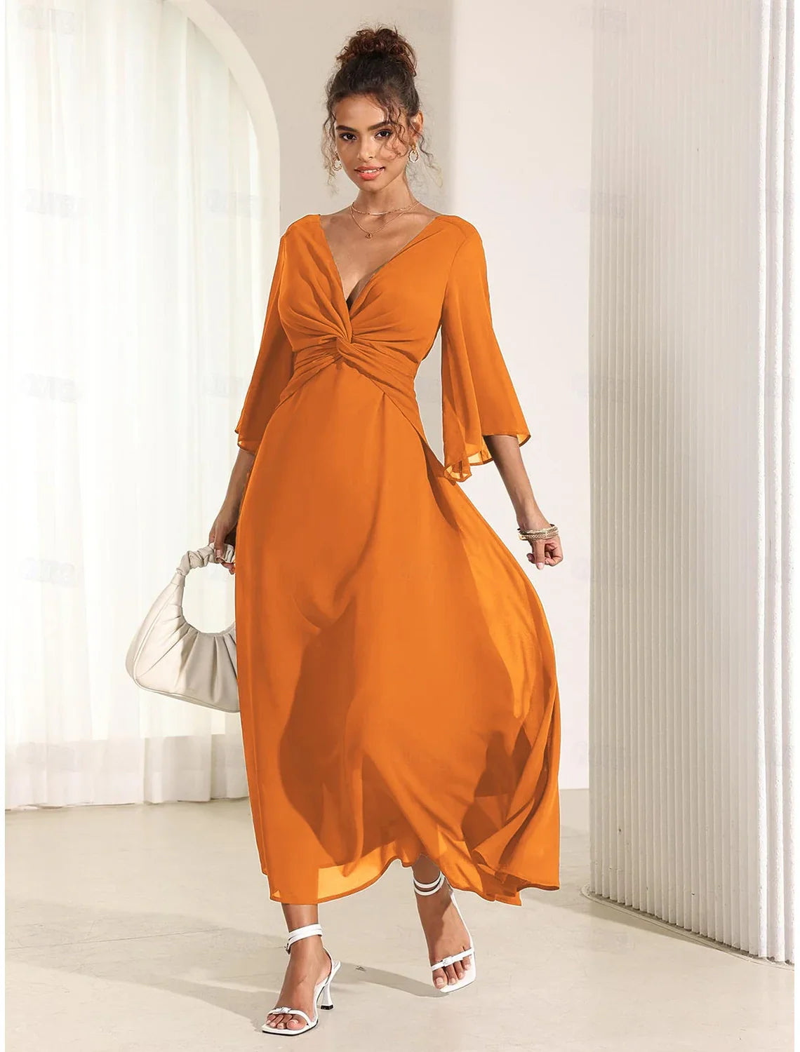 Elysiane | Ruffle Maxi Dress
