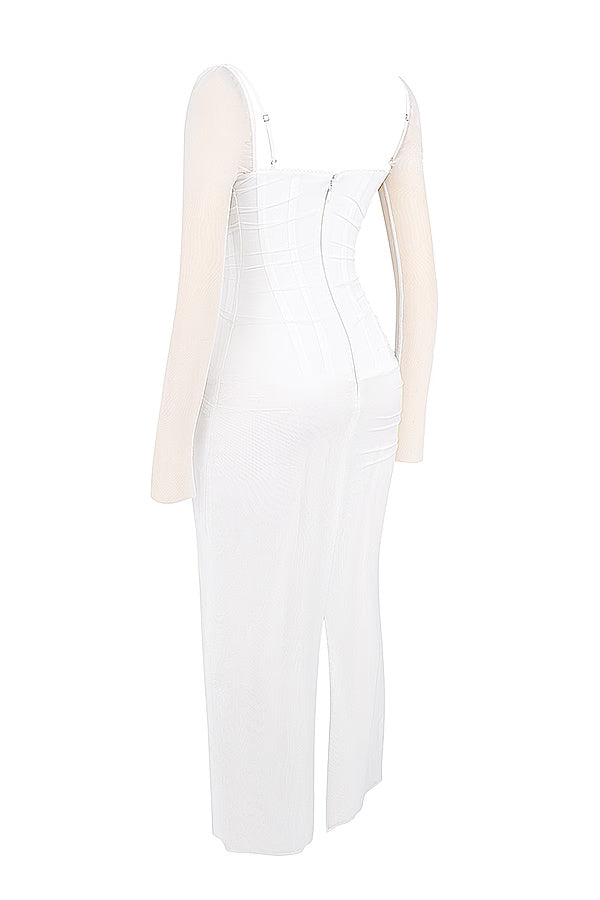 Chanelle | Smoke Maxi Dress