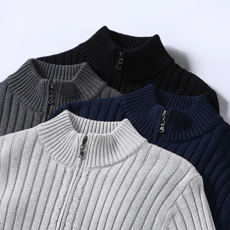 Finn - men's cotton zip-up vest