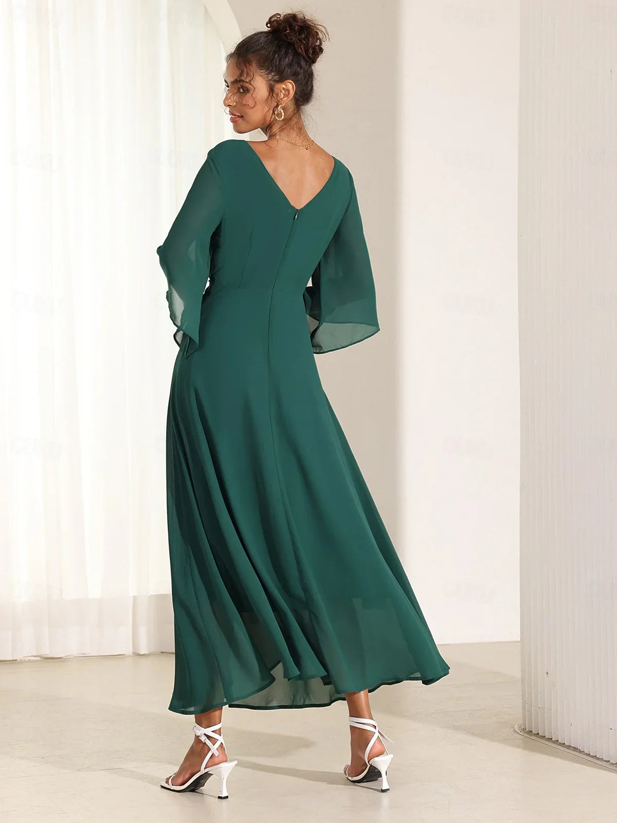 Elysiane | Ruffle Maxi Dress