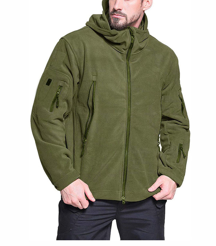 Windproof outdoor herren fleece jacket