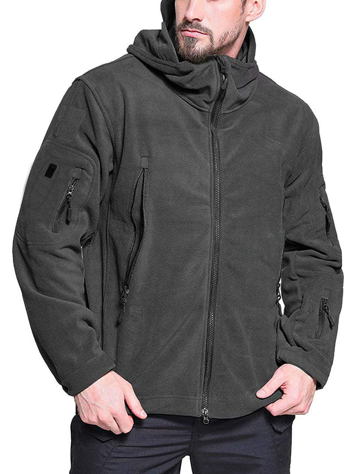 Windproof outdoor herren fleece jacket