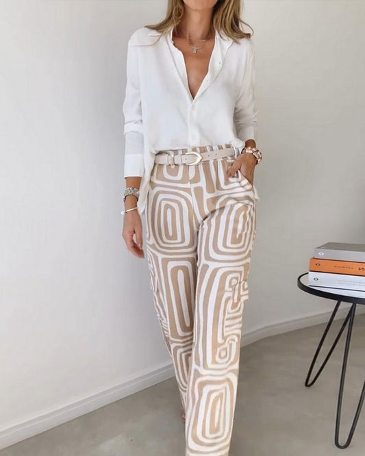 CANDELA - SHIRT AND PANTS 2 PIECE SET