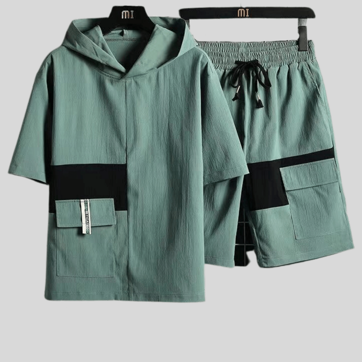 2 Piece set -  Basic Color for Men