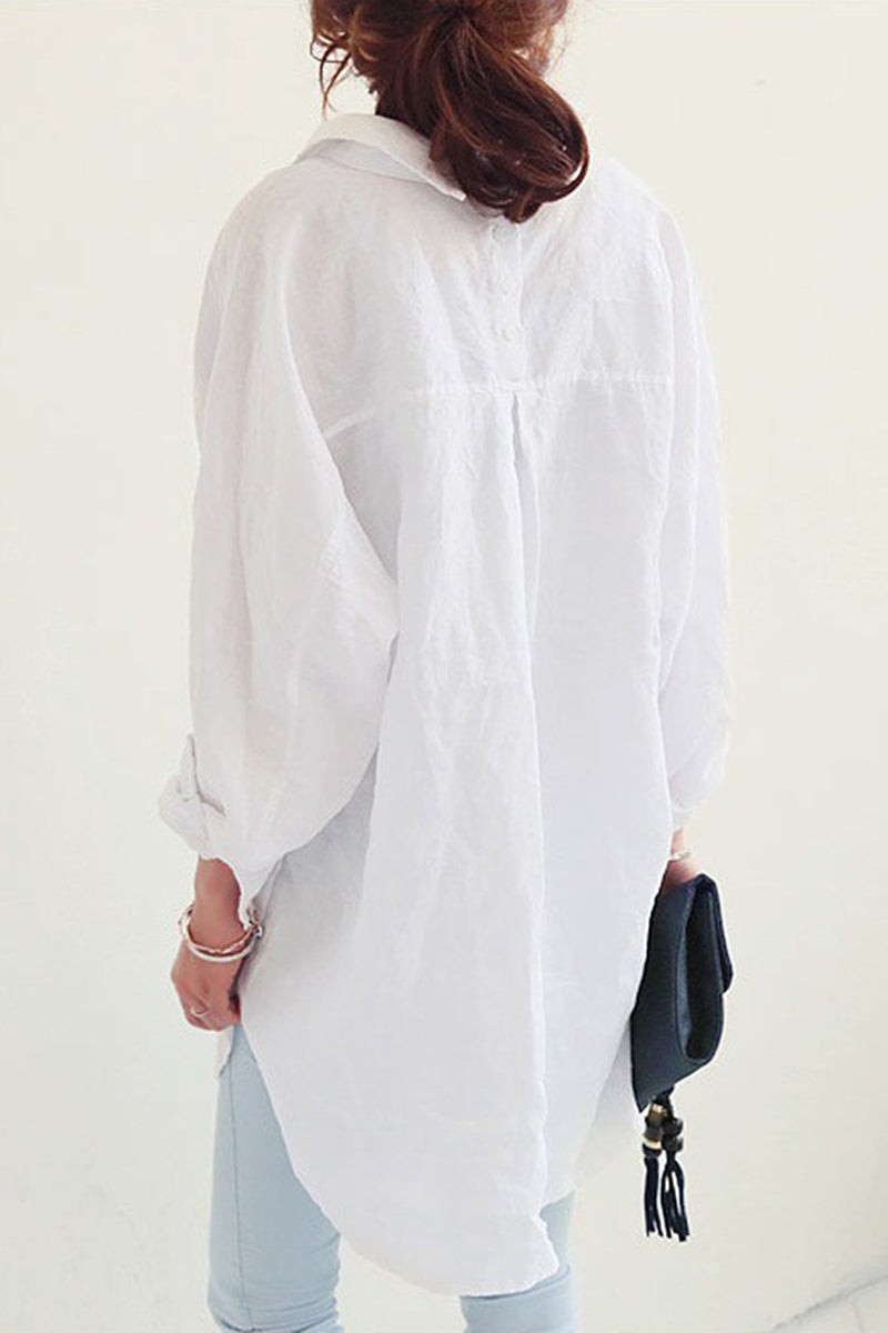 Kate | Oversized Linen Shirt