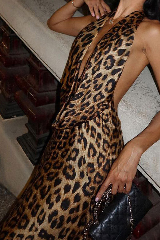 Sexy Leopard Print Dress